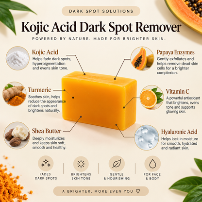 Wholesale Organicl Handmade Shea Butter Skin Face Body Soap Vitamin C Retinol Turmeric Hyaluronic Acid Vitamin E Kojic Acid Soap